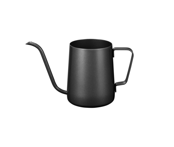 Pour Over Kettle Gooseneck Long Narrow Drip Spout Coffee Tea Pot (12 Oz) - Black, 350ML