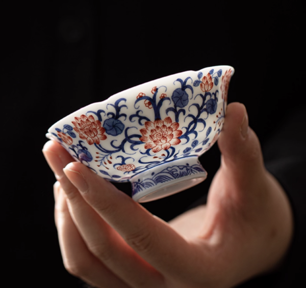 Cerulean Blush Tea Jewel