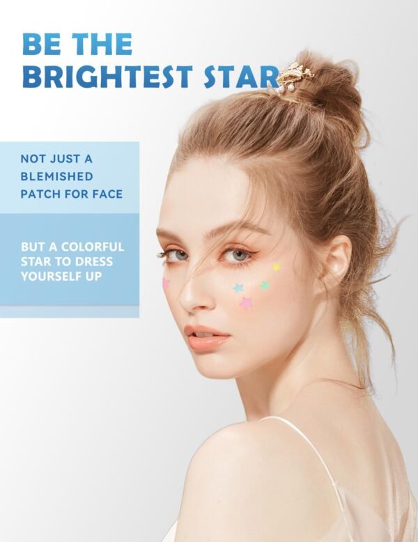 imple Patches for Face, Star Hydrocolloid Acne Patches 80 Count